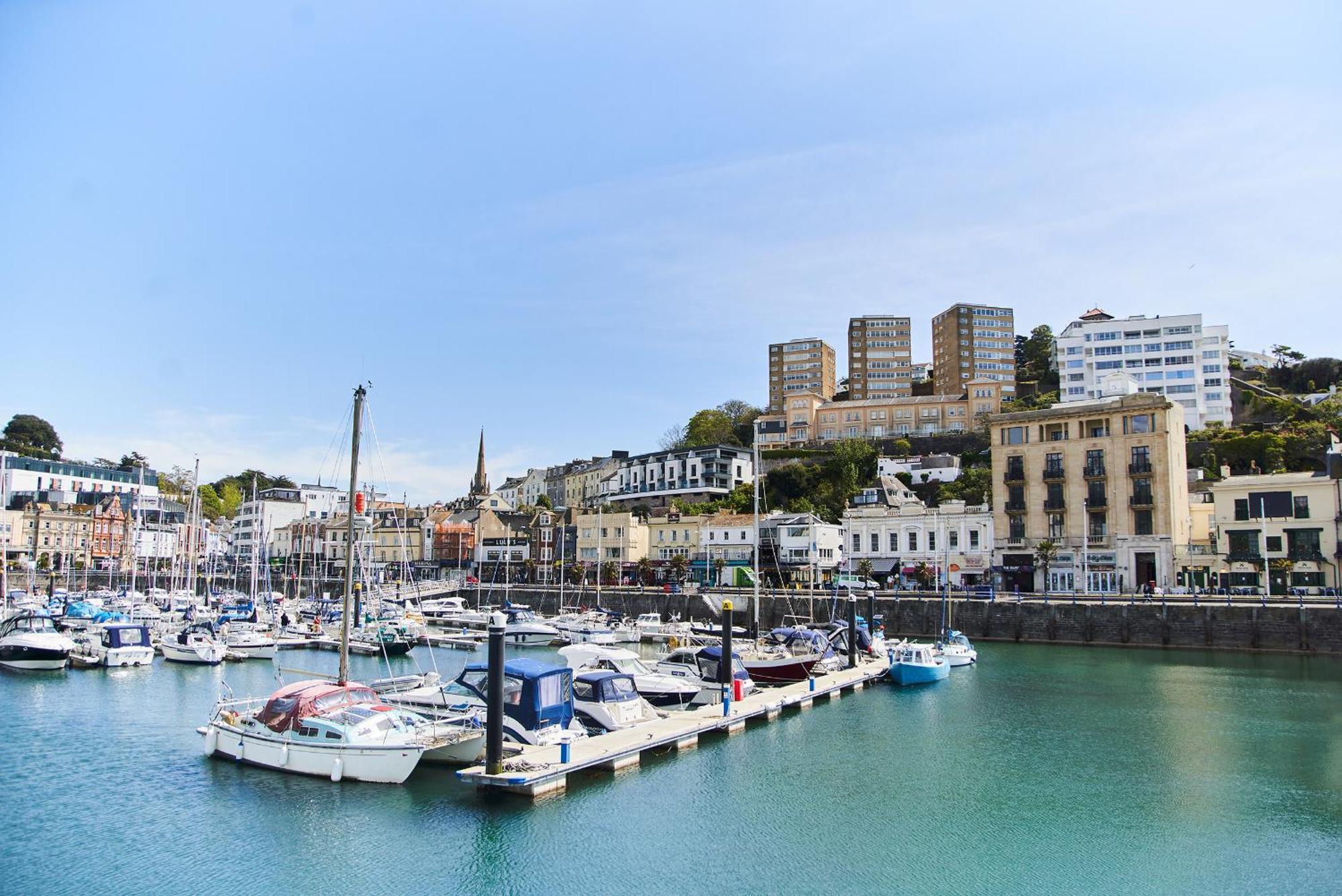 Harbour Breeze - Contemporary Waterside Bolthole On Torquay'S Iconic Marina Apartment Екстериор снимка